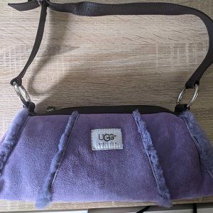 Vintage Shearling Ugg Lavender Purse